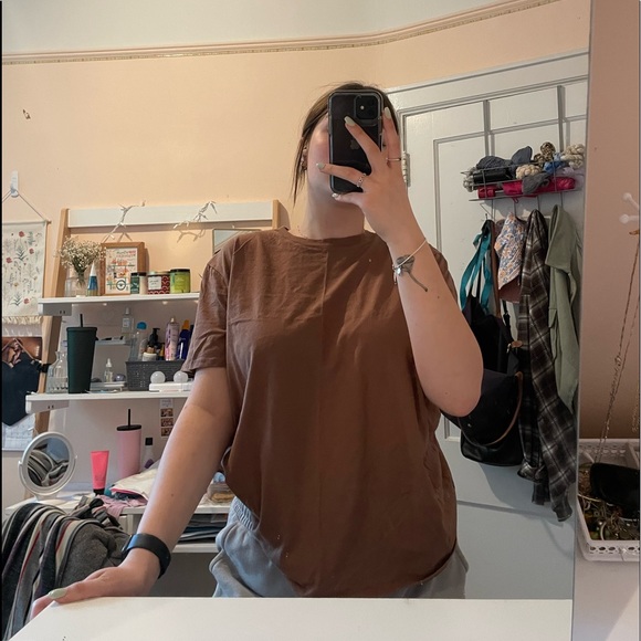 Cotton On Brown oversized tee - Picture 1 of 2